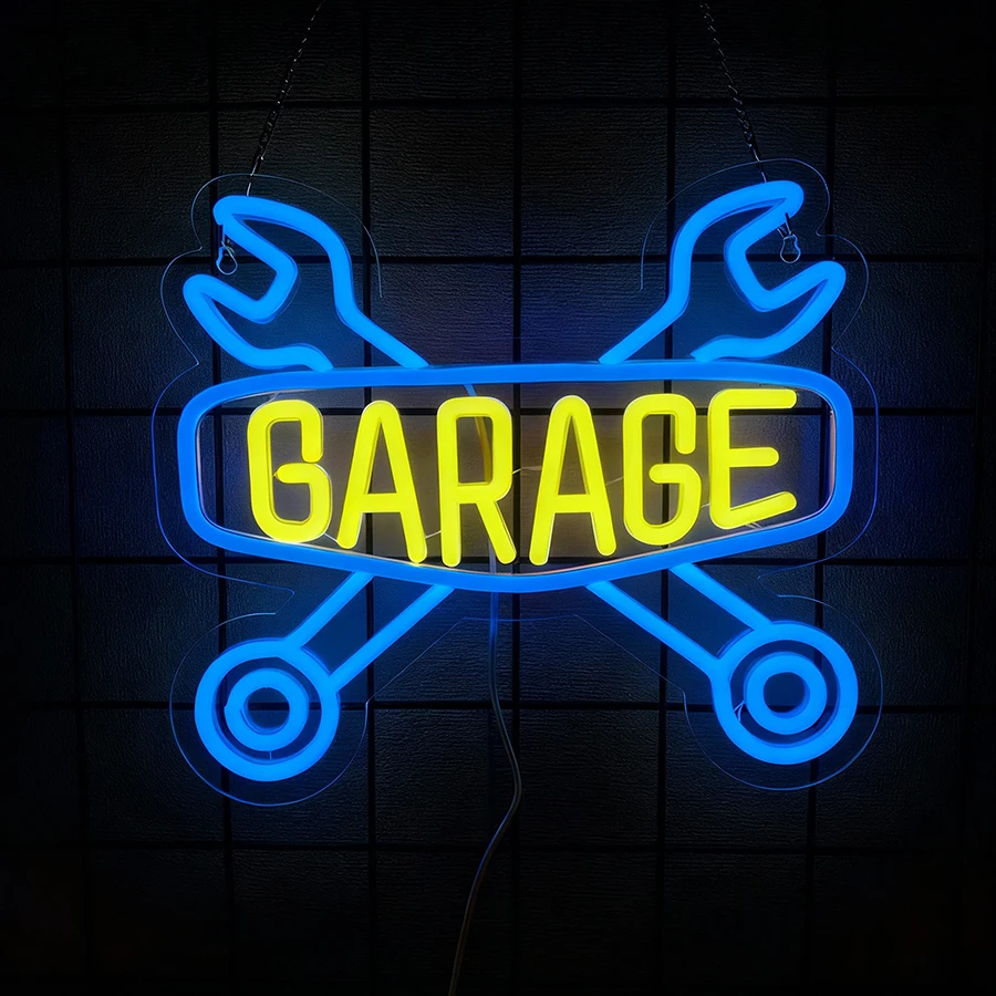 Garage Led Neon Light Sign for - Auto Repair Shop Signs 리뷰 및 가격
