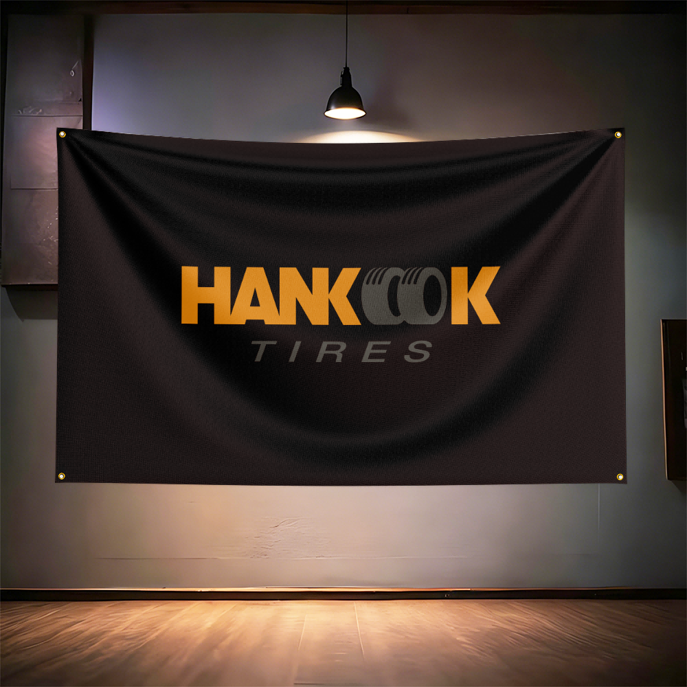 Han-kooks Tires Flag 3x5ft 90x - Auto Repair Shop Banners 리뷰 및 가격