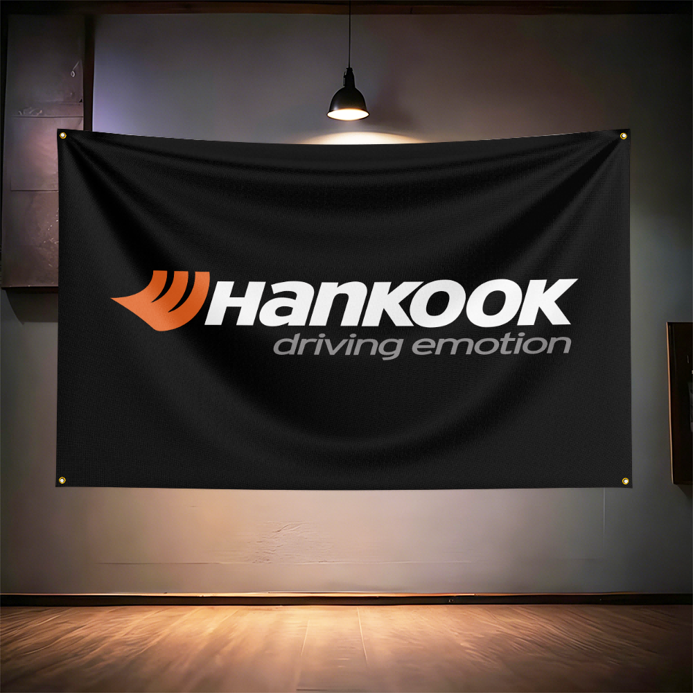 Han-kooks Tires Flag 3x5ft 90x - Auto Repair Shop Banners 리뷰 및 가격