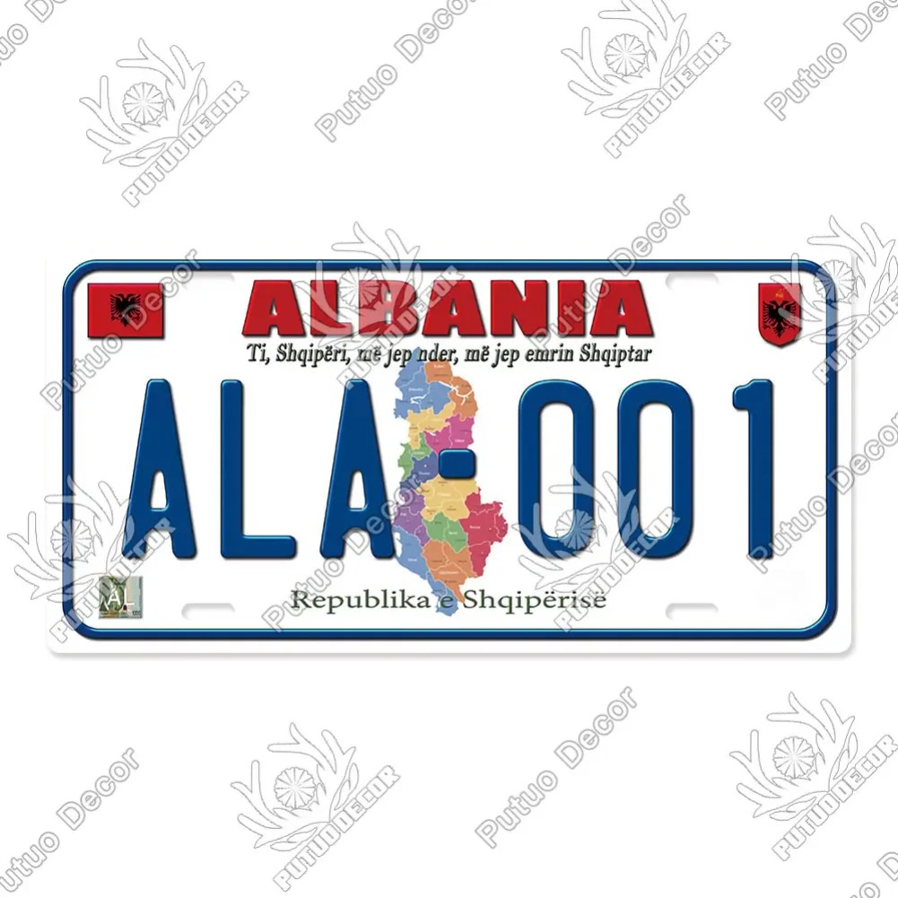 Countries License Plate Metal  - Auto Repair Shop Signs 리뷰 및 가격