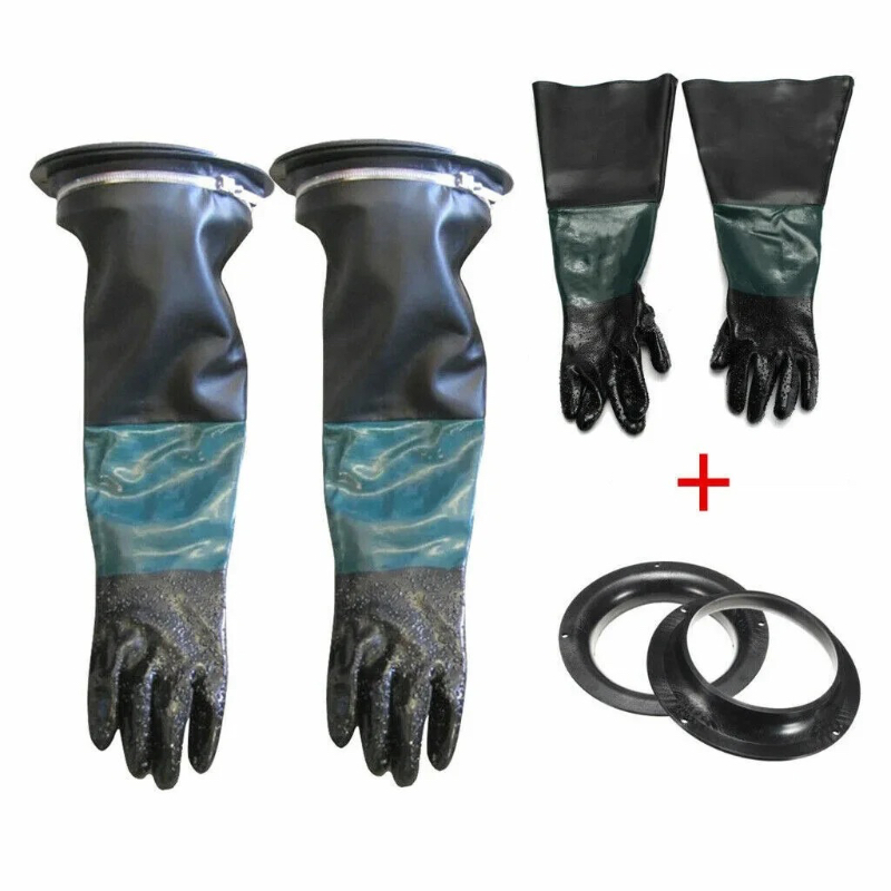 1 Pair Heavy Duty Sandblasting - Sandblaster Cabinet 리뷰 및 가격