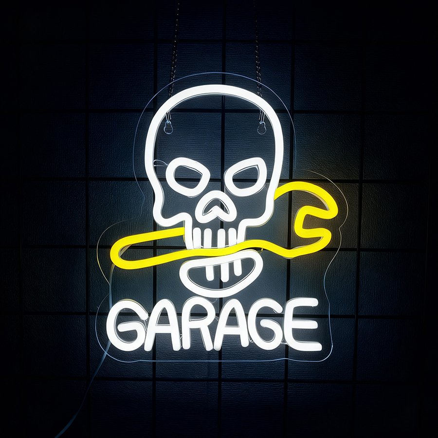 Multi-Color Garage Neon Sign F - Auto Repair Shop Signs 리뷰 및 가격