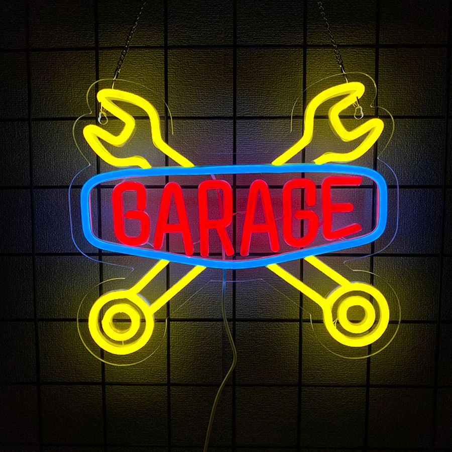 Light Up Sign For Man Cave,Aut - Auto Repair Shop Signs 리뷰 및 가격