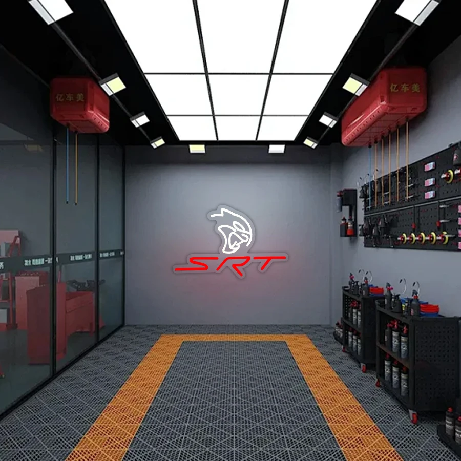 Car Srt Garage Service Man Led - Auto Repair Shop Signs 리뷰 및 가격