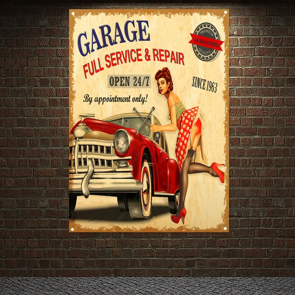 Vintage CAR Full SERVICE & REP - Auto Repair Shop Banners 리뷰 및 가격