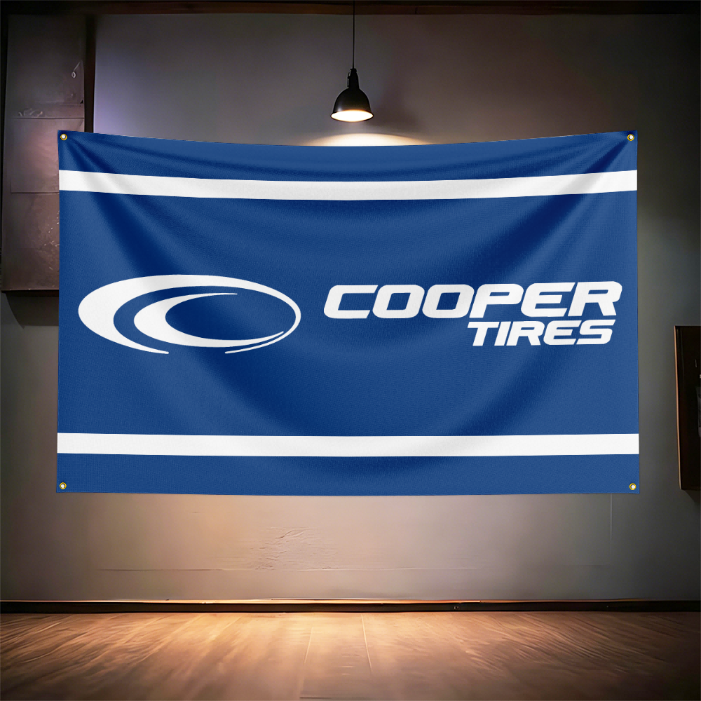 Coop-ers Tires Flag 3x5ft 90x1 - Auto Repair Shop Banners 리뷰 및 가격