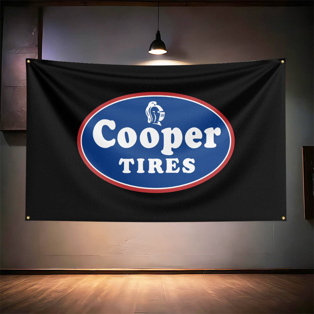 Coop-ers Tires Flag 3x5ft 90x1 - Auto Repair Shop Banners 리뷰 및 가격