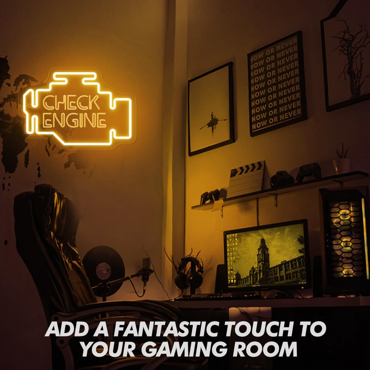 Check Engine Neon Sign Car LED - Auto Repair Shop Signs 리뷰 및 가격
