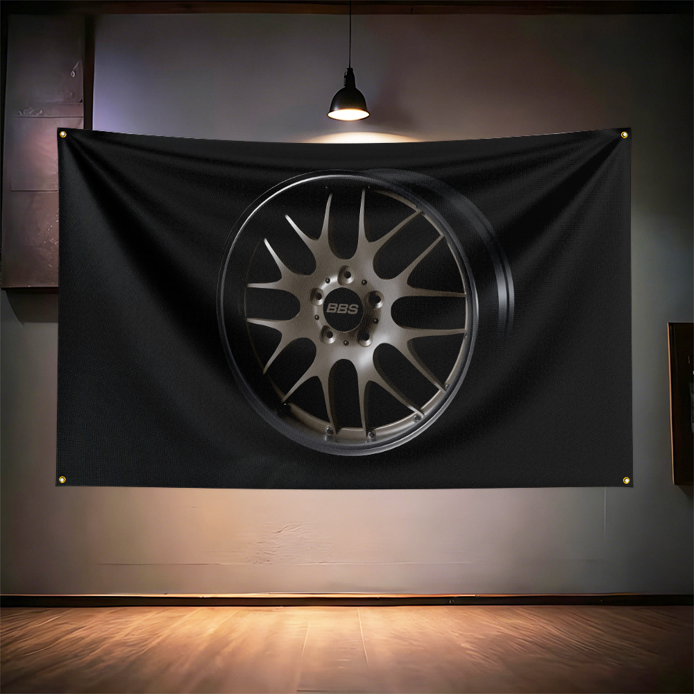 B-B-Ss Wheel Fans Flag 3x5ft 9 - Auto Repair Shop Banners 리뷰 및 가격