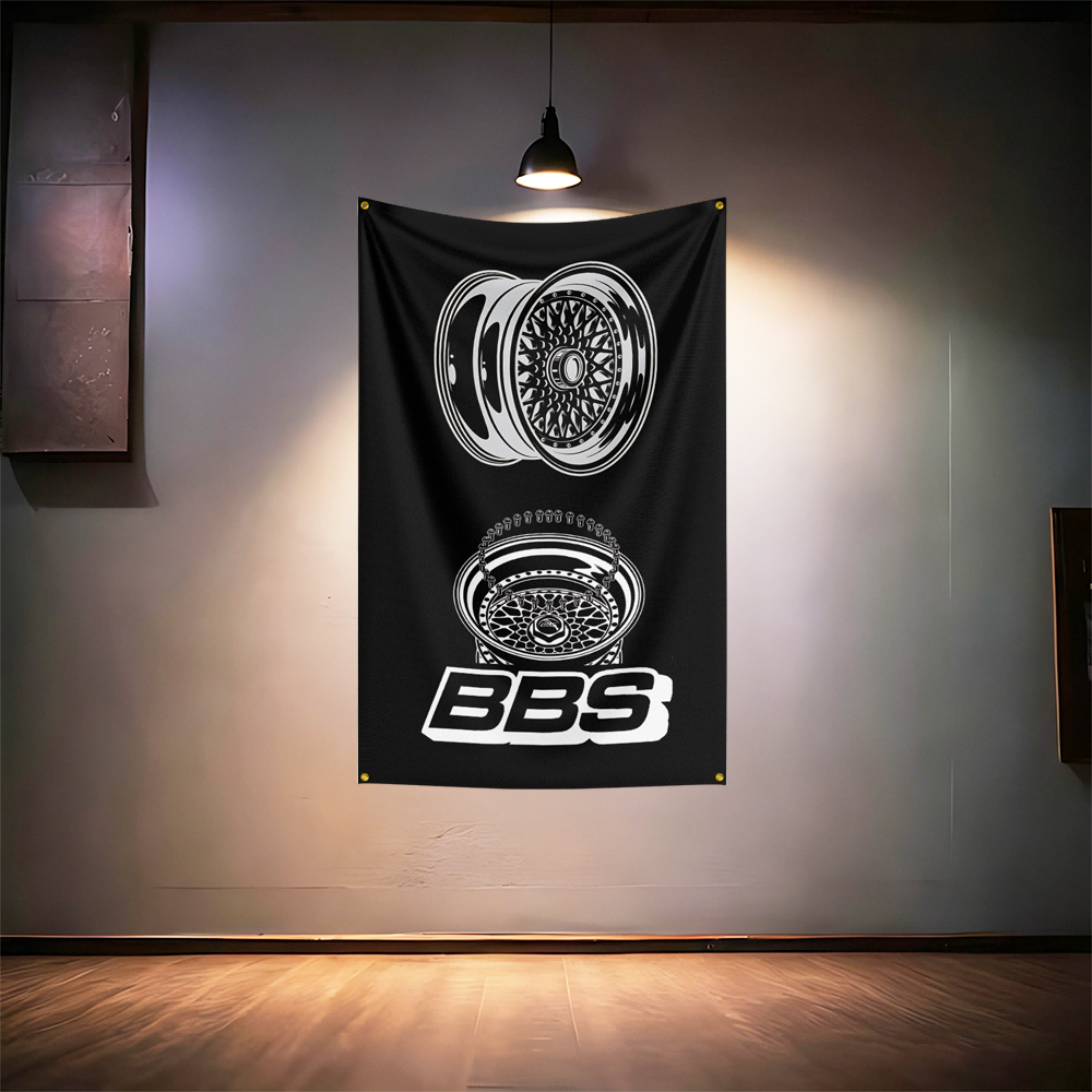 B-B-Ss Wheel Fans Flag 3x5ft 9 - Auto Repair Shop Banners 리뷰 및 가격